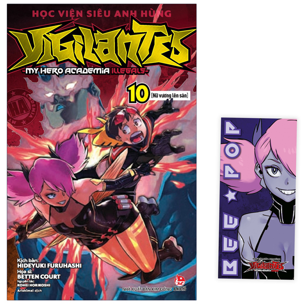 Bo
Hoc Vien Sieu Anh Hung Vigilantes - My Hero Academia Illegals - Tap 10 - Nu Vuong Len San - Tang Kem Bookmark