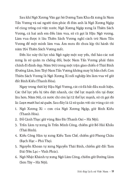 Bộ Hỏi Đáp Lịch Sử Việt Nam - Tập 2 - Nước Việt Nam Dưới Đời Ngô, Đinh, Tiền Lê, Lý, Trần, Hồ - Ảnh 12