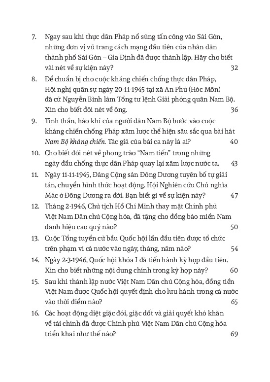 Bộ Hỏi Đáp Lịch Sử Việt Nam - Tập 7 - Cuộc Kháng Chiến Chống Pháp Lần Thứ Hai (1945-1954) - Ảnh 11