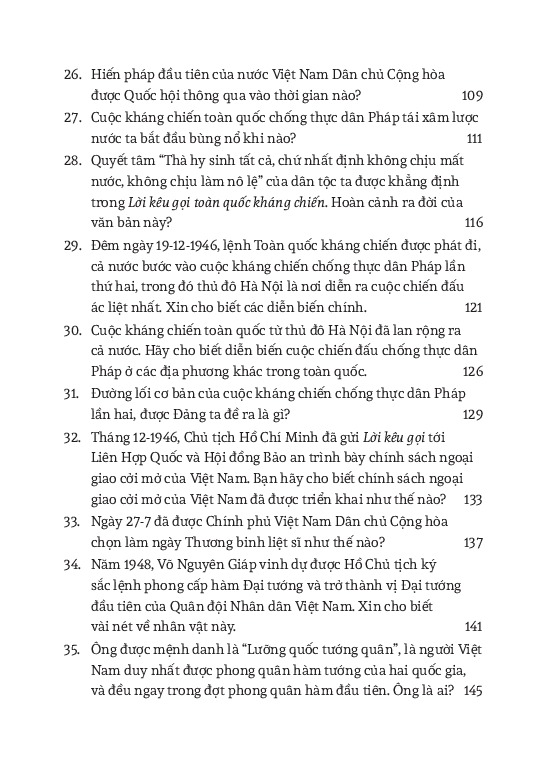 Bộ Hỏi Đáp Lịch Sử Việt Nam - Tập 7 - Cuộc Kháng Chiến Chống Pháp Lần Thứ Hai (1945-1954) - Ảnh 13