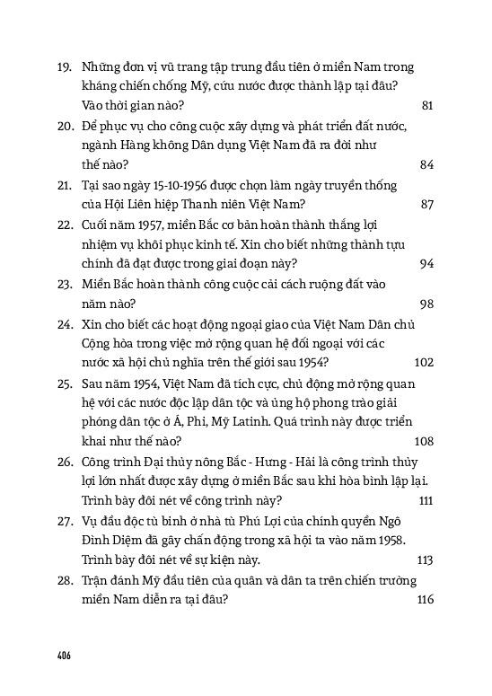 Bộ Hỏi Đáp Lịch Sử Việt Nam - Tập 8 - Cuộc Kháng Chiến Chống Mỹ Cứu Nước (1954-1965) - Ảnh 14