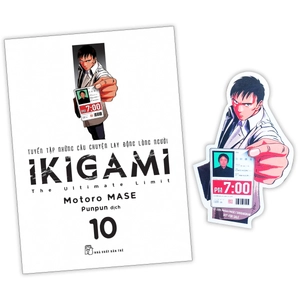 bộ ikigami - tập 10 - tặng kèm bookmark - Ảnh 3
