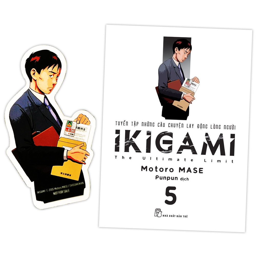 bộ ikigami - tập 5 - tặng kèm bookmark - Ảnh 3