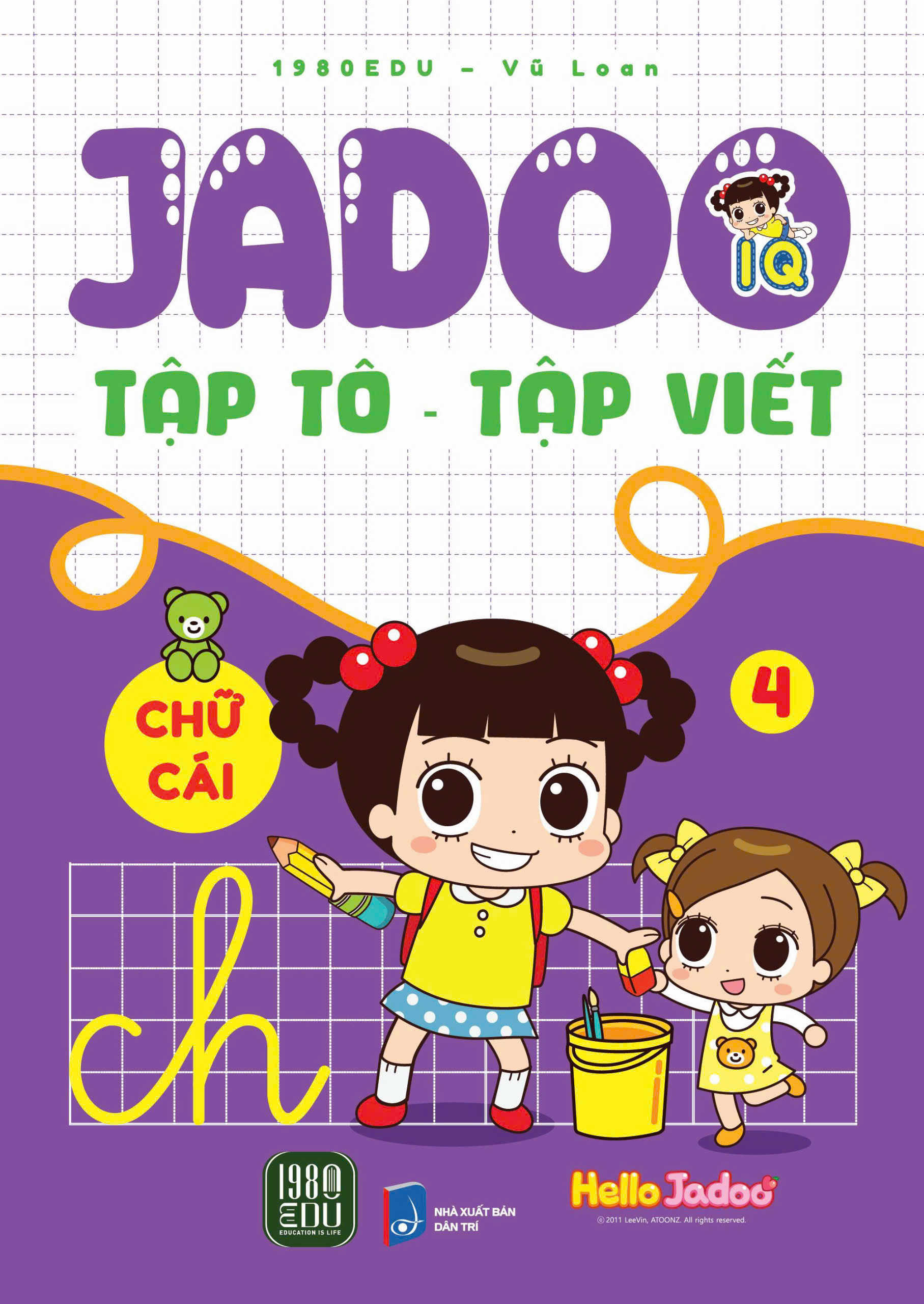 Bộ Jadoo Tập Tô-Tập Viết - Chữ Cái - Tập 4 - Ảnh 2