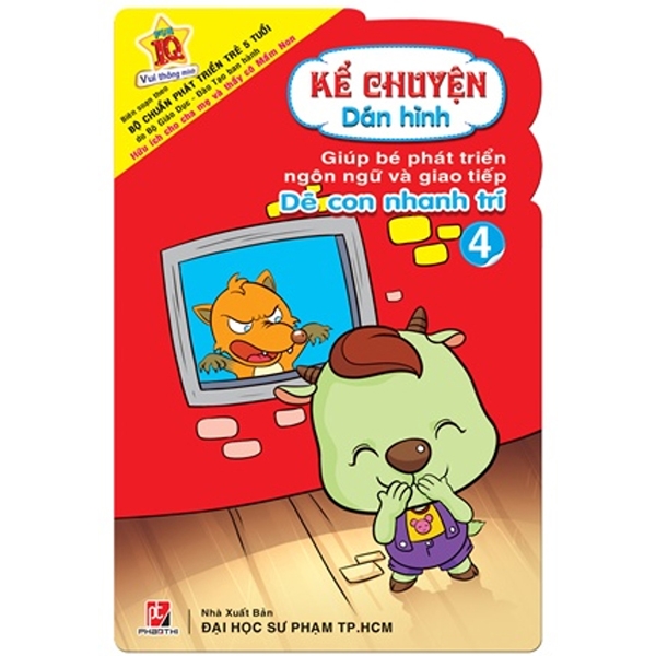 bộ kể chuyện dán hình 4 - dê con nhanh trí