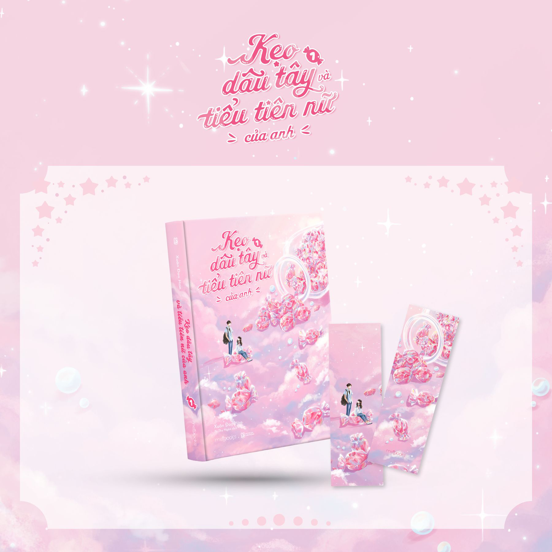 Bộ Kẹo Dâu Tây Và Tiểu Tiên Nữ Của Anh - Tập 1 - Tặng Kèm Bookmark - Ảnh 2