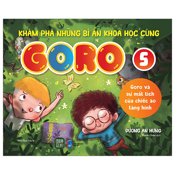 bộ khám phá những bí ẩn khoa học cùng goro - tập 5 - goro và sự mất tích của chiếc áo tàng hình