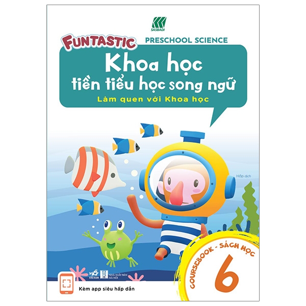 bộ khoa học tiền tiểu học song ngữ- sách học 6