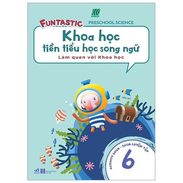 bộ khoa học tiền tiểu học song ngữ- sách luyện tập 6