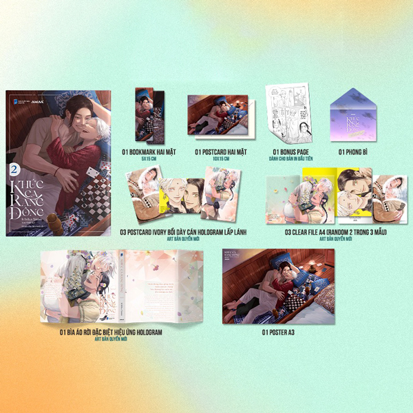 bộ khúc ca rạng đông - tập 2 - bản đặc biệt - tặng kèm 1 bookmark hai mặt + 1 postcard hai mặt + 1 bonus page + 1 bìa áo rời đặc biệt + 1 phong bì + 3 postcard ivory + 2 clearfile a4 ngẫu nhiên + 1 poster a3