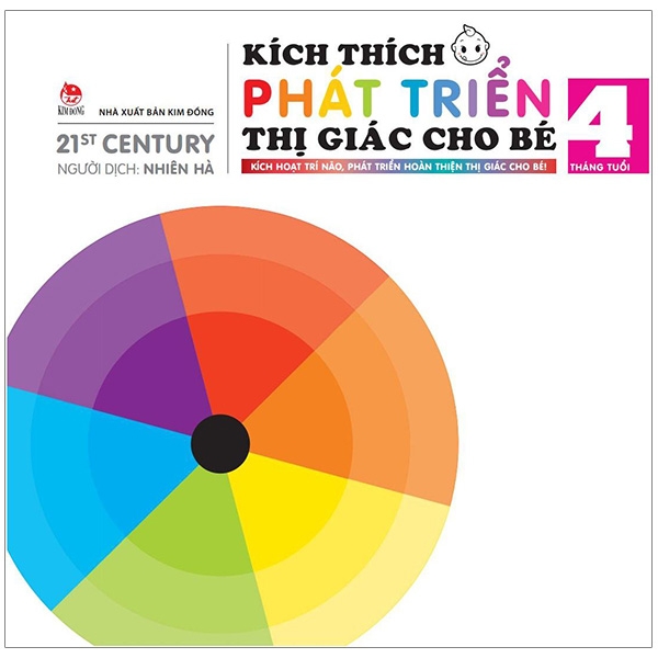 bộ kích thích phát triển thị giác cho bé - 4 tháng tuổi (tái bản 2019)