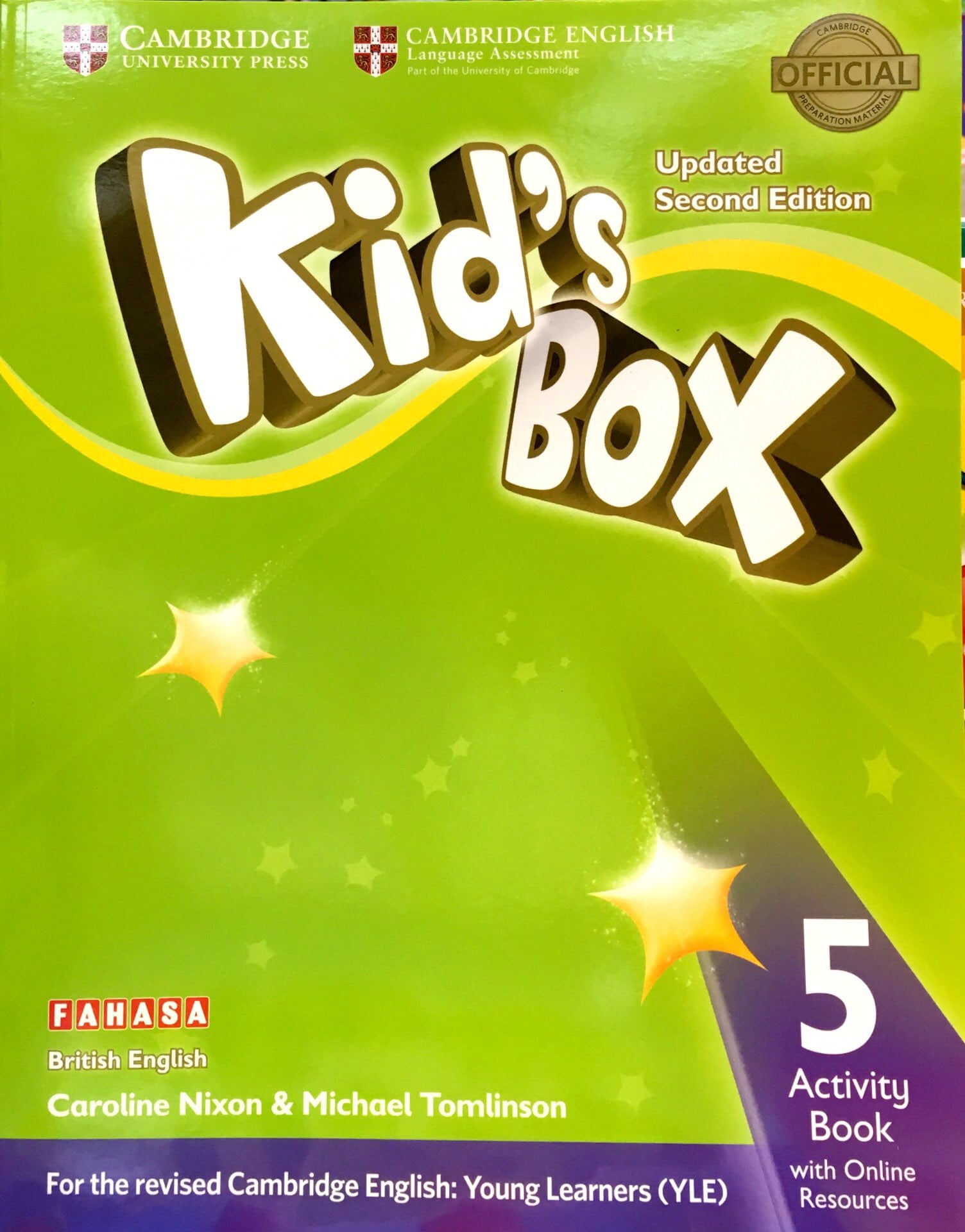 bộ kid's box 2nd ed activity book with online resources level 5