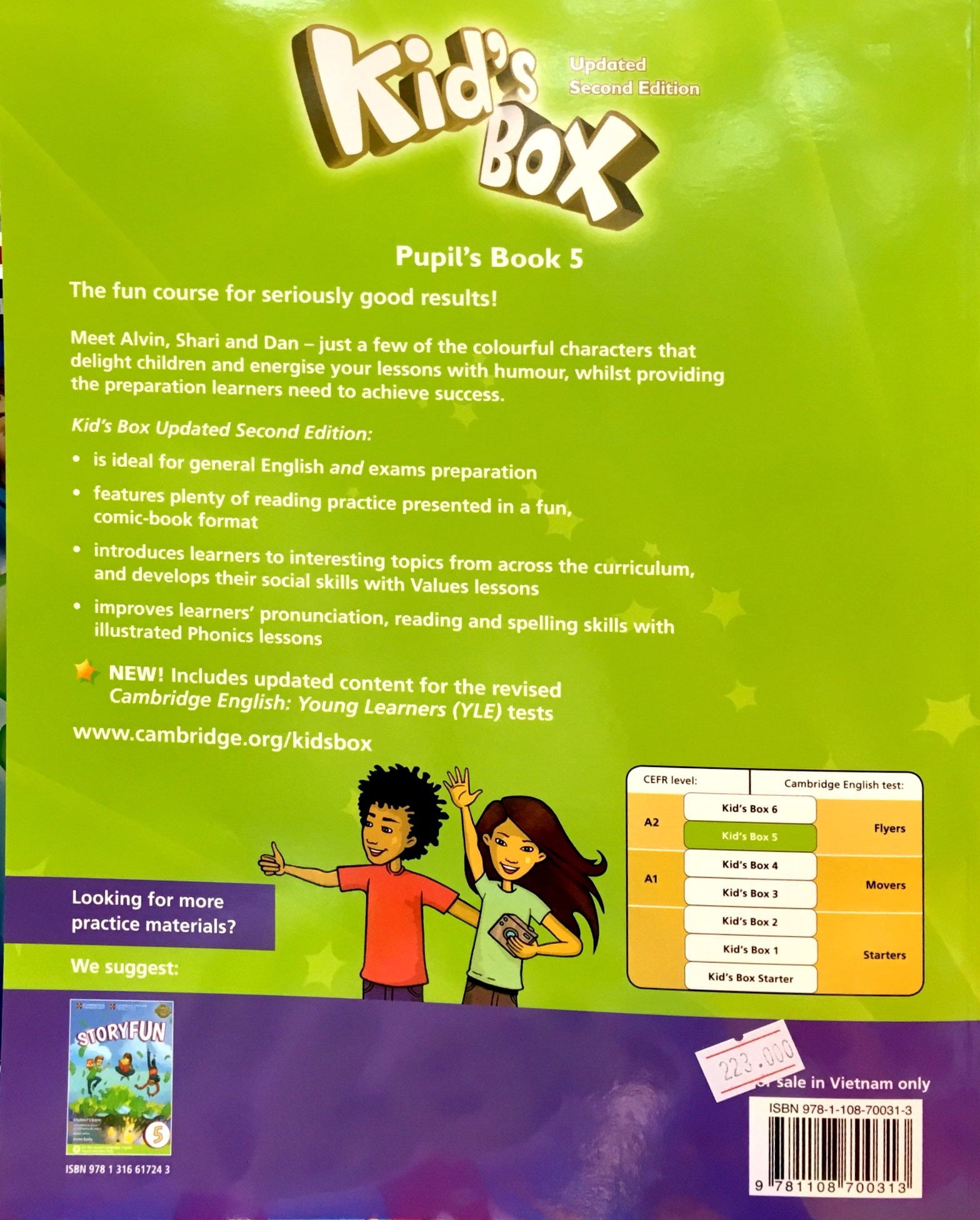 bộ kid's box second edition pupil's book level 5