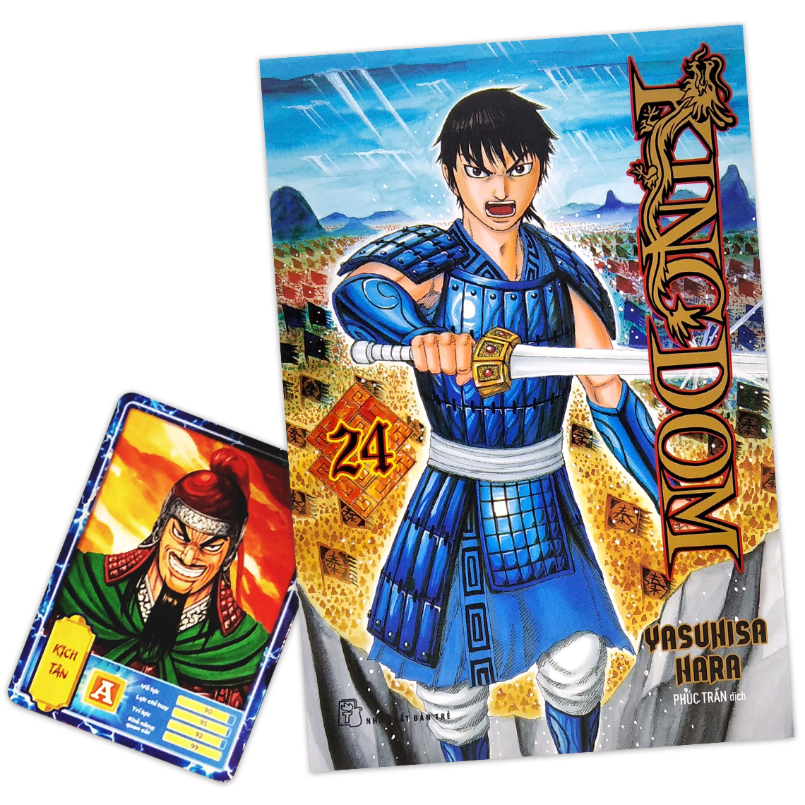 bộ kingdom - tập 24 - tặng kèm thẻ hình nhân vật - Ảnh 2