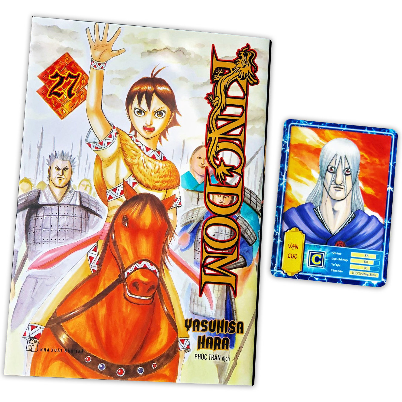 bộ kingdom - tập 27 - tặng kèm postcard hình nhân vật - Ảnh 3
