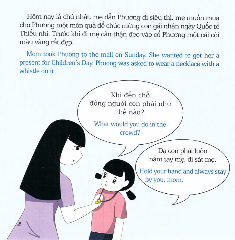 bộ kỹ năng thoát hiểm cho bé yêu - tập 4 - thoát hiểm khi bị lạc bị chó tấn công - escapting from getting lost, dog's attack (tái bản 2019) - Ảnh 4