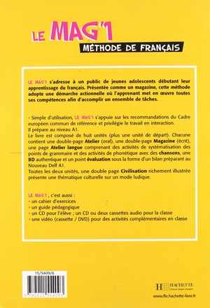 bộ le mag: livre de l'eleve 1 - Ảnh 3