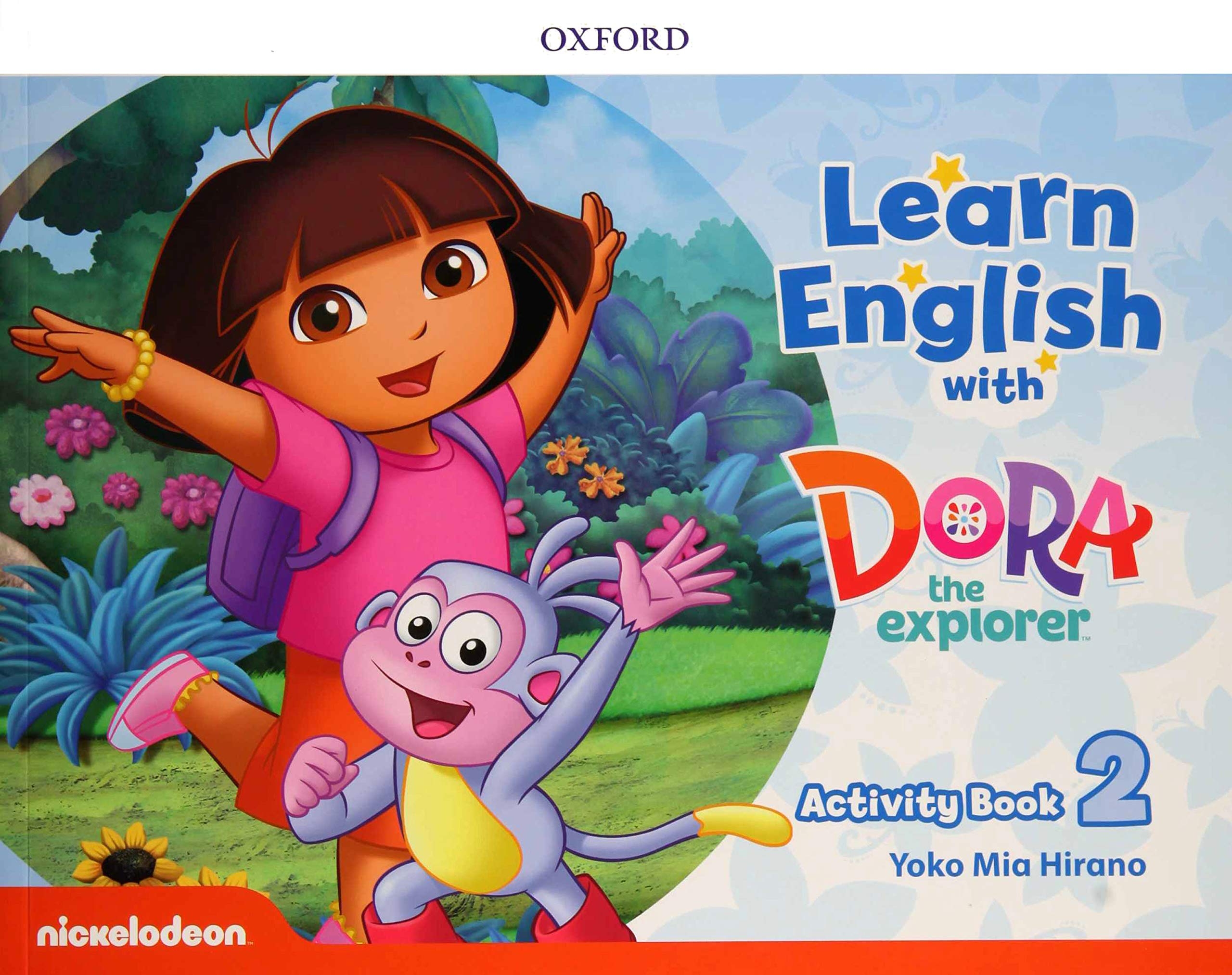 bộ learn english with dora the explorer: level 2: activity book