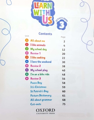 bộ learn with us: level 3: activity book with online practice - Ảnh 3
