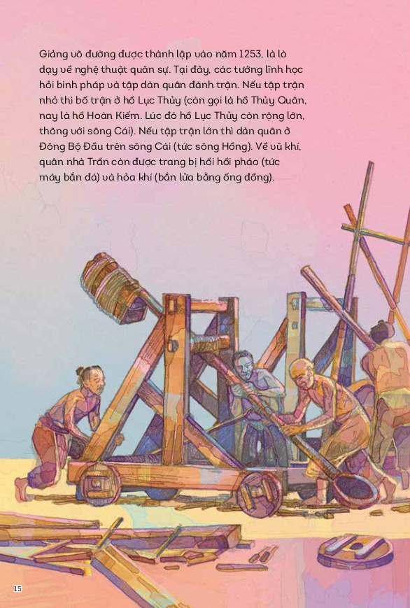 Bộ Lịch Sử Việt Nam Bằng Tranh - Chiến Thắng Quân Mông Lần 1 - Bản Màu - Ảnh 11