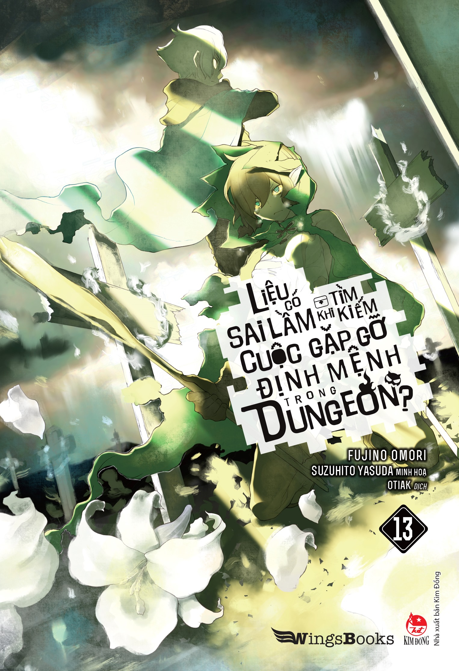 Bộ
						
										
										Liệu Có Sai Lầm Khi Tìm Kiếm Cuộc Gặp Gỡ Định Mệnh Trong Dungeon - Tập 13 - Bản Giới Hạn - Tặng Kèm Bookmark + Set 2 Card 2 Mặt - Ảnh 3