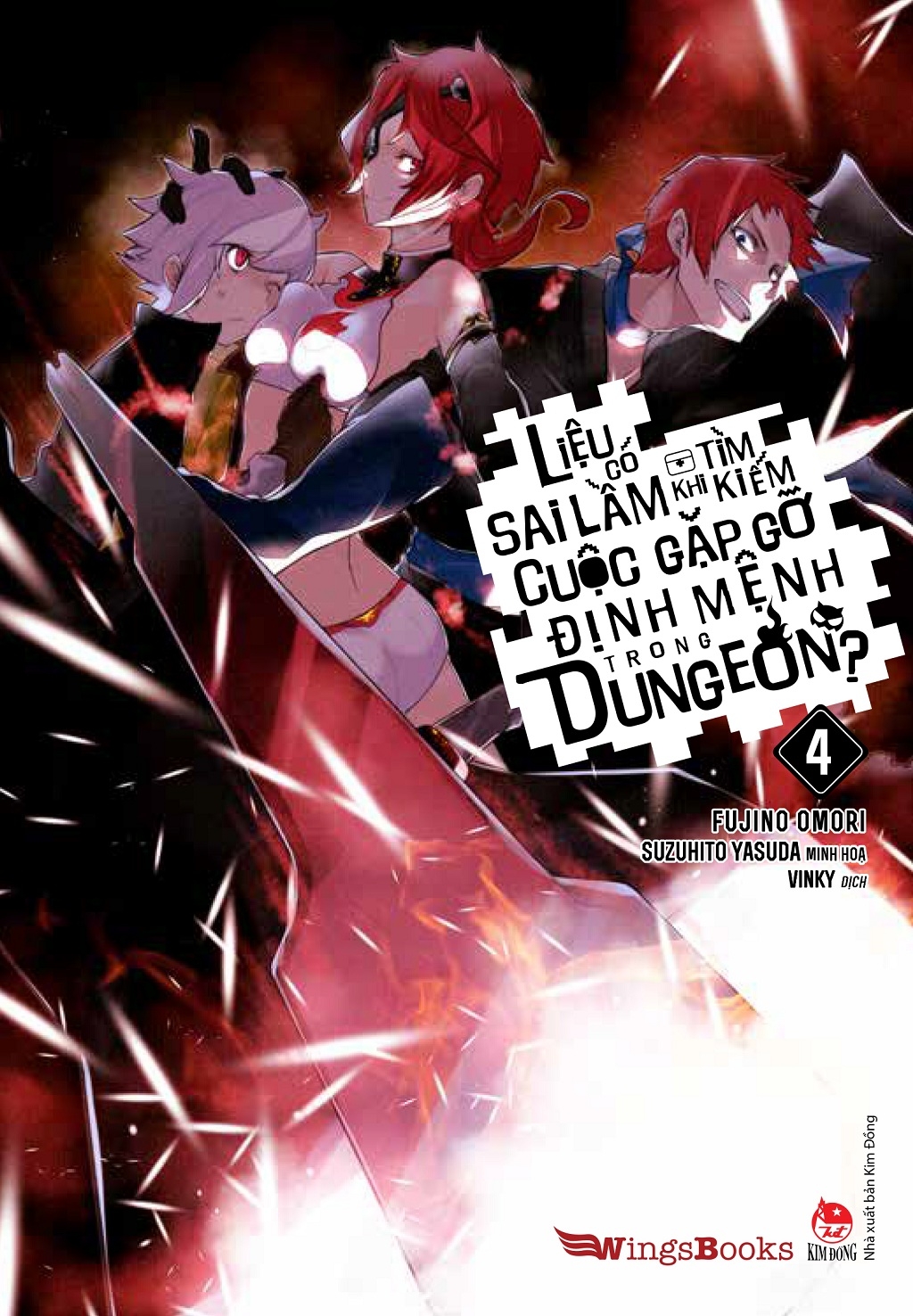 bộ liệu có sai lầm khi tìm kiếm cuộc gặp gỡ định mệnh trong dungeon - tập 4 - Ảnh 2