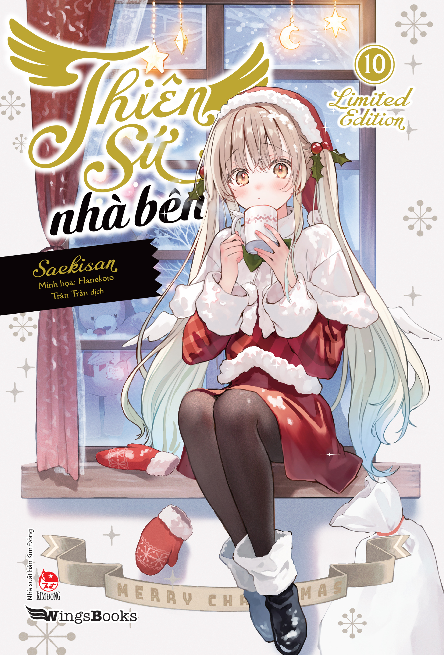Bộ [Light Novel] Thiên Sứ Nhà Bên - Tập 10 - Bản Giới Hạn - Tặng Kèm Box + Bookmark + Set Phong Bì Thư + Standee Mica + Poster - Ảnh 3
