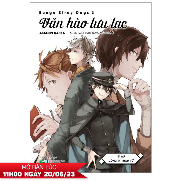 bộ [light novel] văn hào lưu lạc - tập 3: bí sử công ty thám tử