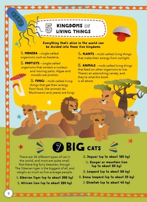 bộ lists for curious kids: animals: 206 fun, fascinating and fact-filled lists - Ảnh 3