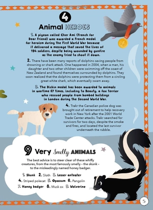 bộ lists for curious kids: animals: 206 fun, fascinating and fact-filled lists - Ảnh 4