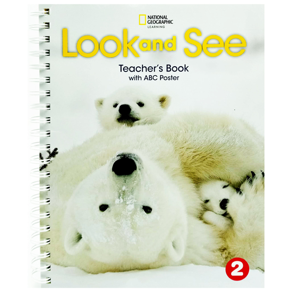 bộ look and see ame 2 teacher's book + abc poster