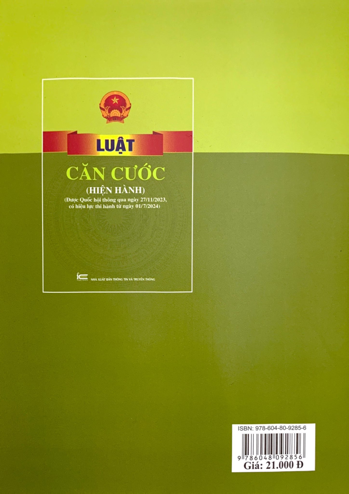 Bộ Luật Căn Cước (Hiện Hành) (Được Quốc Hội Thông Qua Ngày 27/11/2023, Có Hiệu Lực Thi Hành Từ Ngày 01/7/2024) - Ảnh 8