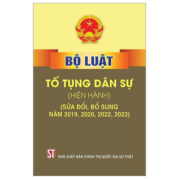 bộ luật tố tụng dân sự (hiện hành) (sửa đổi, bổ sung năm 2019, 2020, 2022, 2023)