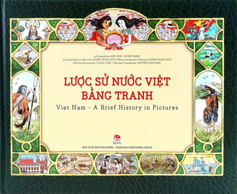 Bộ Lược Sử Nước Việt Bằng Tranh - Viet Nam - A Brief History In Pictures (Ấn Phẩm Kỉ Niệm 60 Năm Thành Lập NXB Kim Đồng) - Bìa Cứng - Ảnh 2
