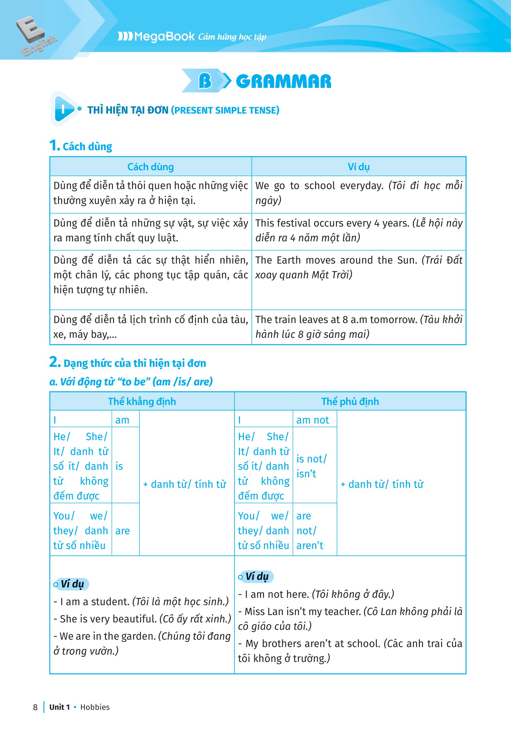 bộ luyện chuyên sâu ngữ pháp và bài tập tiếng anh lớp 7 - tập 1 (theo chương trình giáo dục phổ thông mới) - Ảnh 9