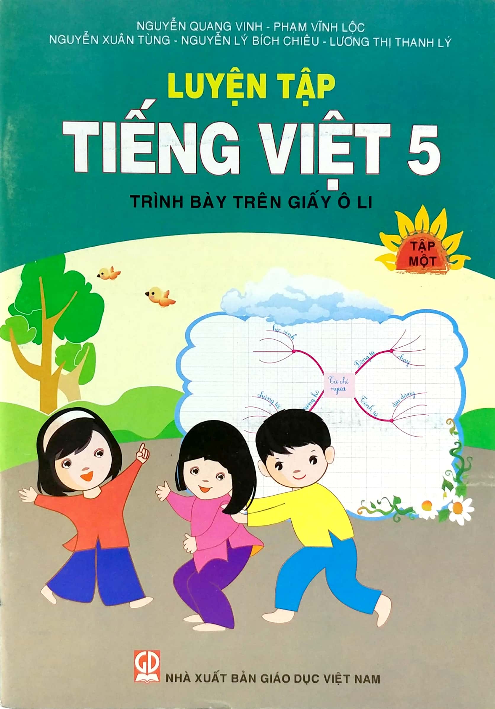 bộ luyện tập tiếng việt 5 - tập 1 (trình bày trên giấy ô li) - tái bản 2020 - Ảnh 2