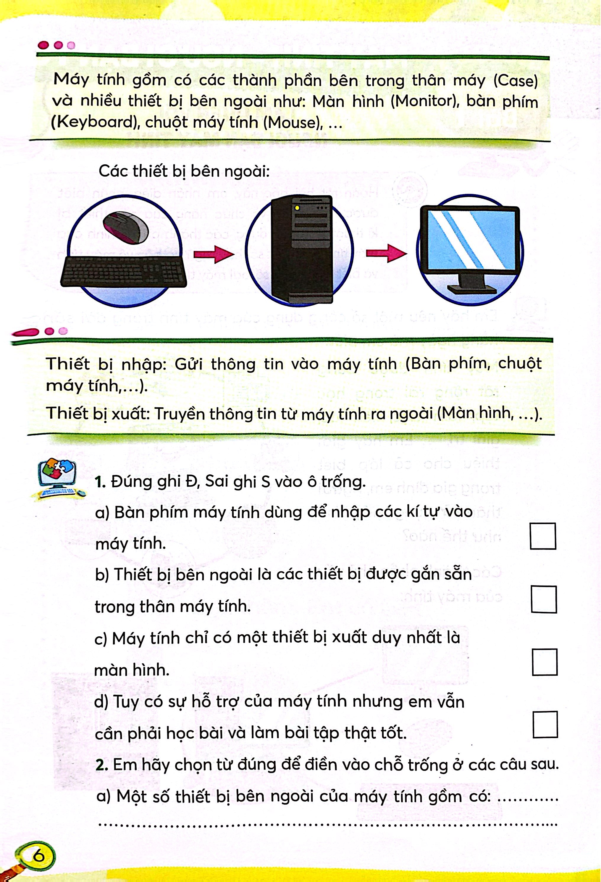 Bộ Luyện Tập Tin Học 3 - Tập 1 - Ảnh 6