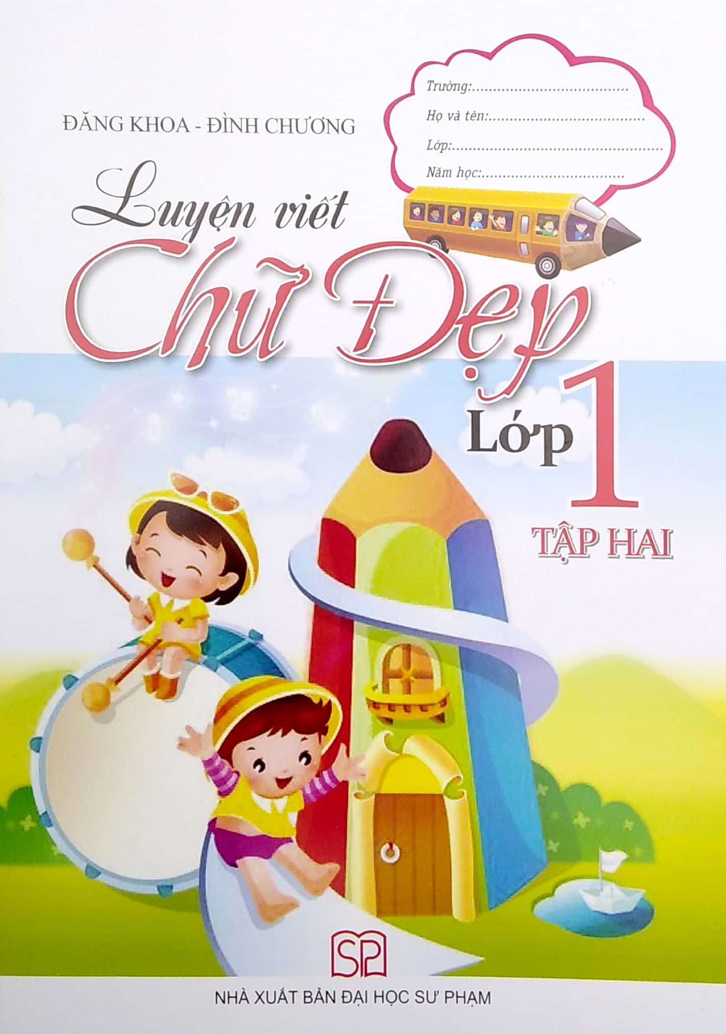 bộ luyện viết chữ đẹp lớp 1 - tập 2 - Ảnh 2