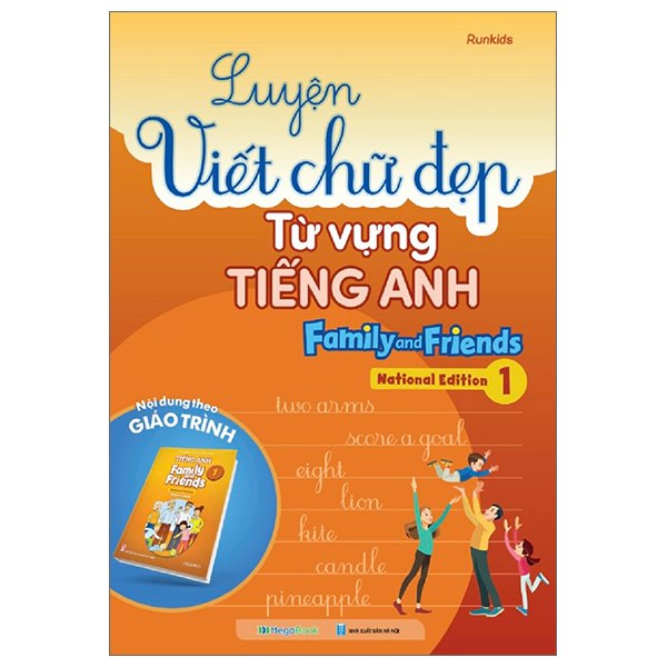 bộ luyện viết chữ đẹp từ vựng tiếng anh family and friends - national edition 1