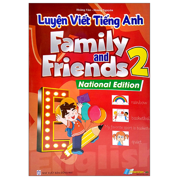 bộ luyện viết tiếng anh family and friends 2 - national edition