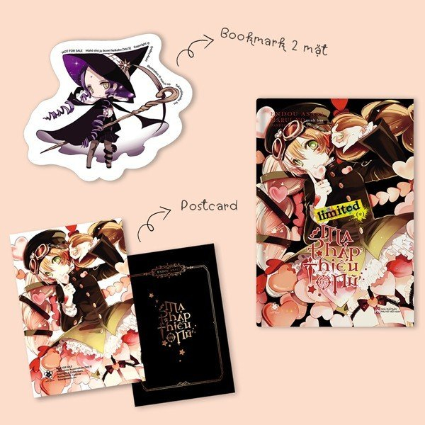 bộ ma pháp thiếu nữ - tập 5 - tặng kèm bookmark + postcard