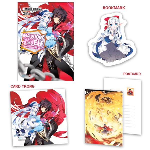 Bo
						
										
										Ma Vuong Toi Day Nen Yeu Co Dau Elf Cua Minh Nhu The Nao? - Tap 4 - Ban Dac Biet - Tang Kem Bookmark + Postcard + Card Trong