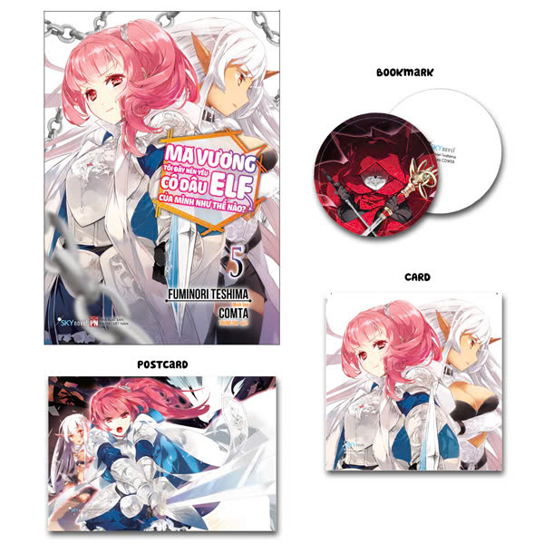 Bo
Ma Vuong Toi Day Nen Yeu Co Dau Elf Cua Minh Nhu The Nao? - Tap 5 - Ban Dac Biet - Tang Kem Bookmark + Postcard + Card Trong