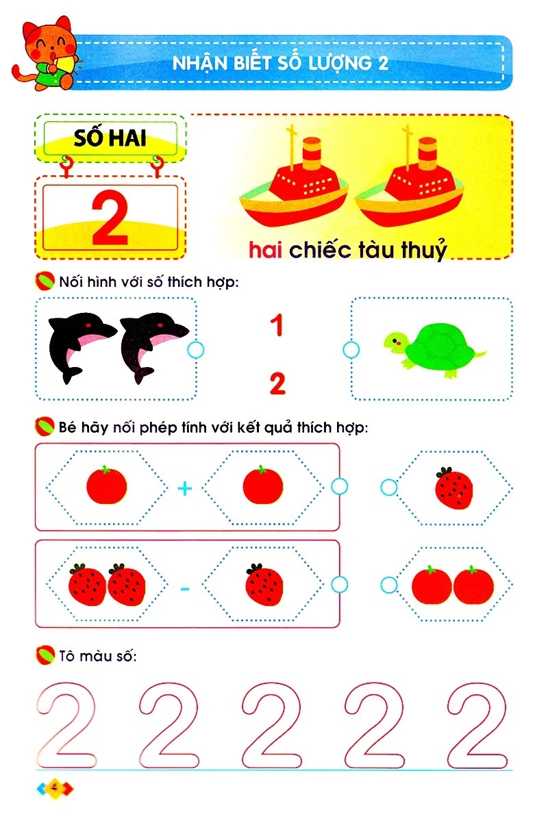 Bộ Mai Em Vào Lớp 1 - Vở Bé Làm Quen Với Toán - Dành Cho Trẻ Mẫu Giáo (Tái Bản 2026) - Ảnh 4