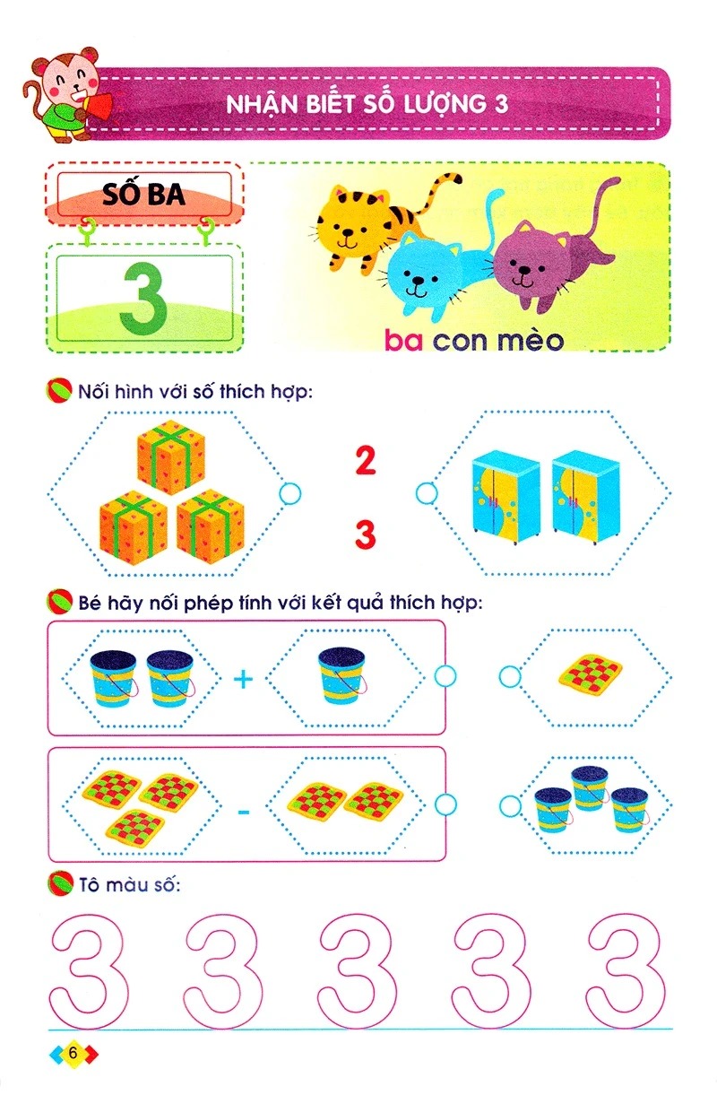 Bộ Mai Em Vào Lớp 1 - Vở Bé Làm Quen Với Toán - Dành Cho Trẻ Mẫu Giáo (Tái Bản 2026) - Ảnh 6