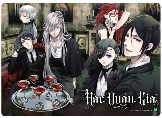 bộ manga hắc quản gia - tập 21 + tập 22 (bộ 2 cuốn) - tặng kèm 2 black card + card nhựa - Ảnh 6