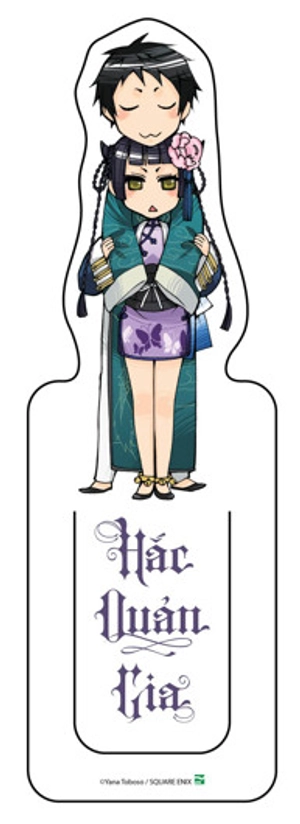 bộ manga - hắc quản gia - tập 9 + tập 10 (bộ 2 cuốn) - tặng kèm bookmark “côn lôn” + black card + kẹp file “the circus” - Ảnh 4