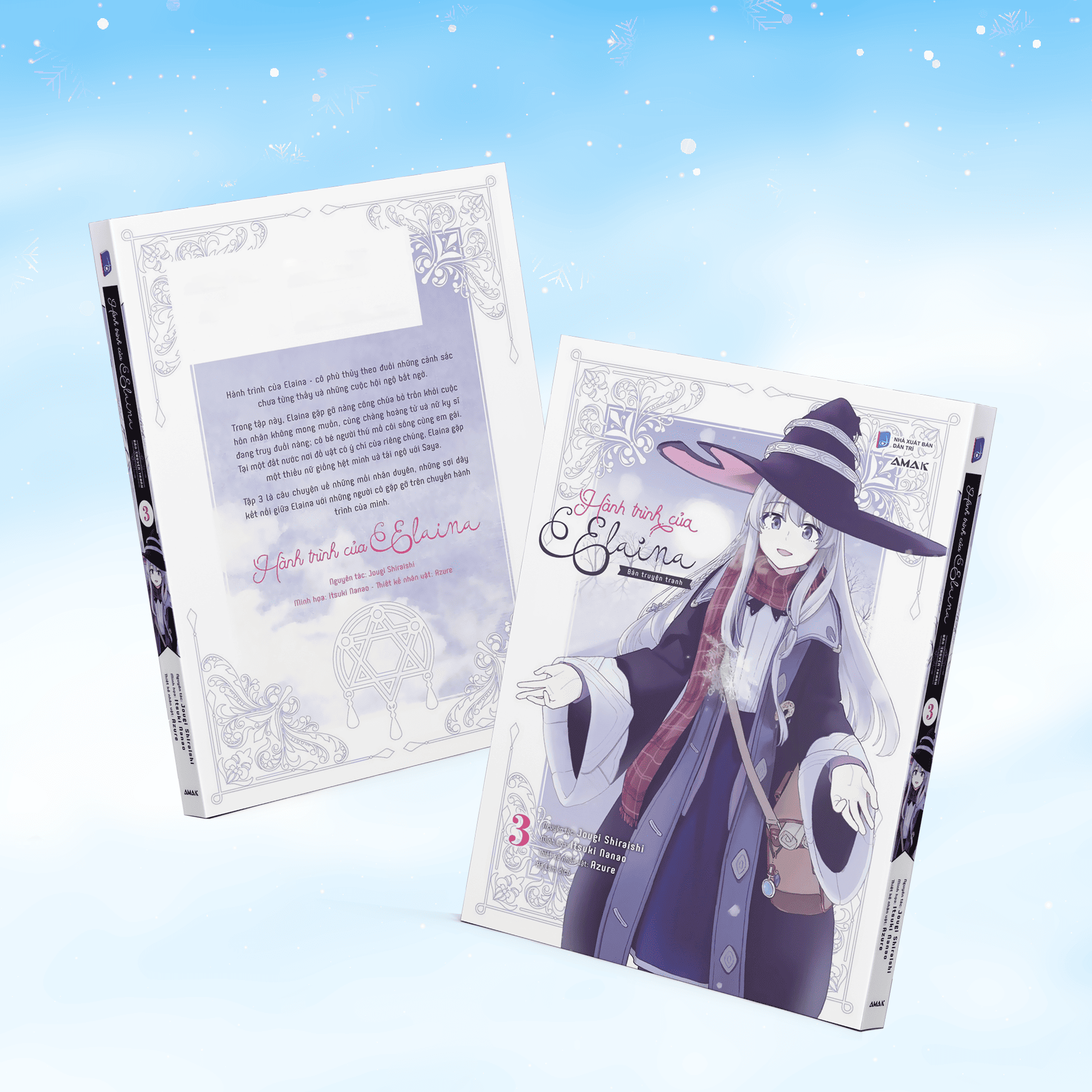 Bộ [Manga] Hành Trình Của Elaina - Tập 3 - Tặng Kèm Bookmark Bế Hình + Set Card Đôi - Ảnh 4