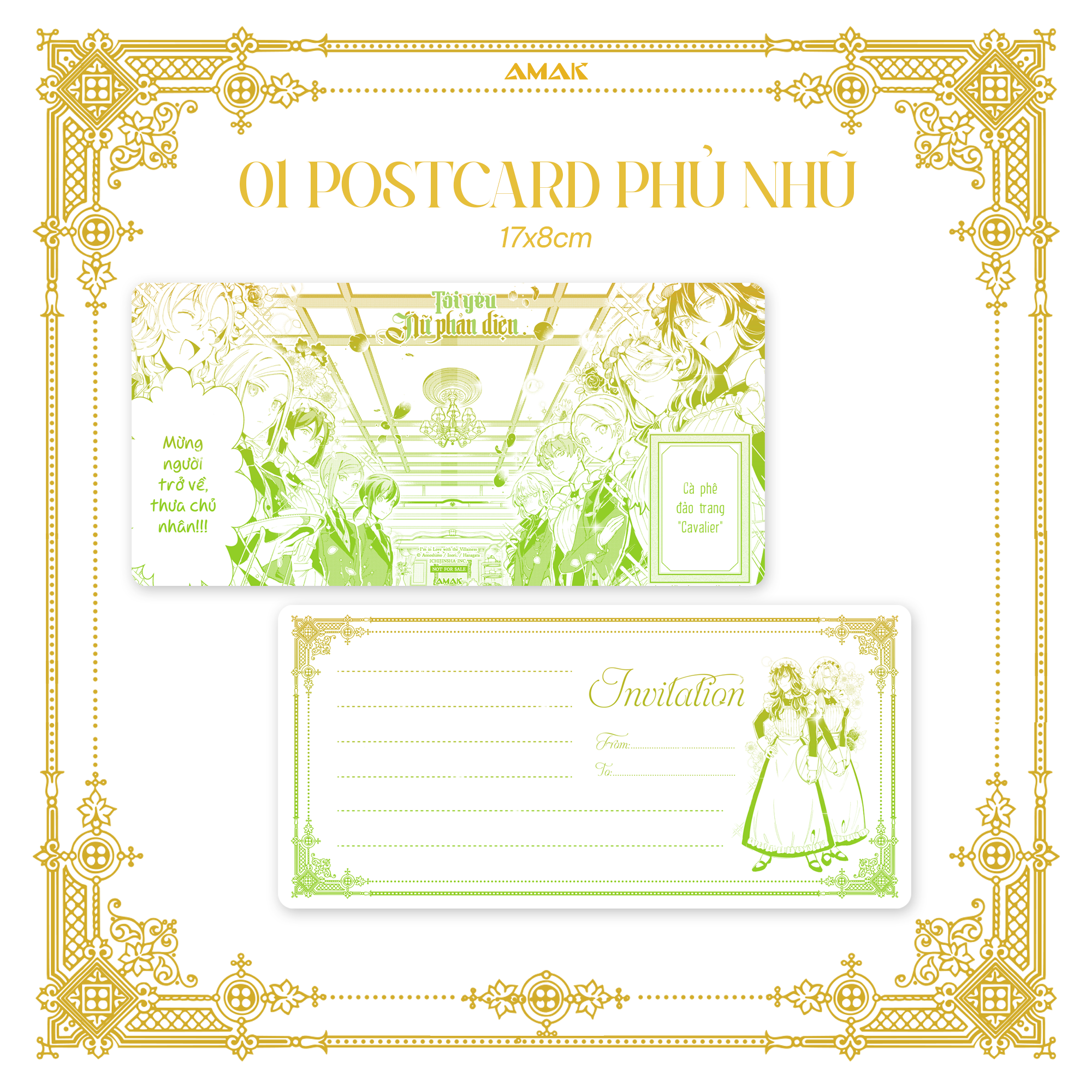 Bộ [Manga] Tôi Yêu Nữ Phản Diện - Tập 3 - Tặng Kèm Bìa Áo Rời Phủ UV + Bookmark Phủ Nhũ + Postcard Phủ Nhũ - Ảnh 4