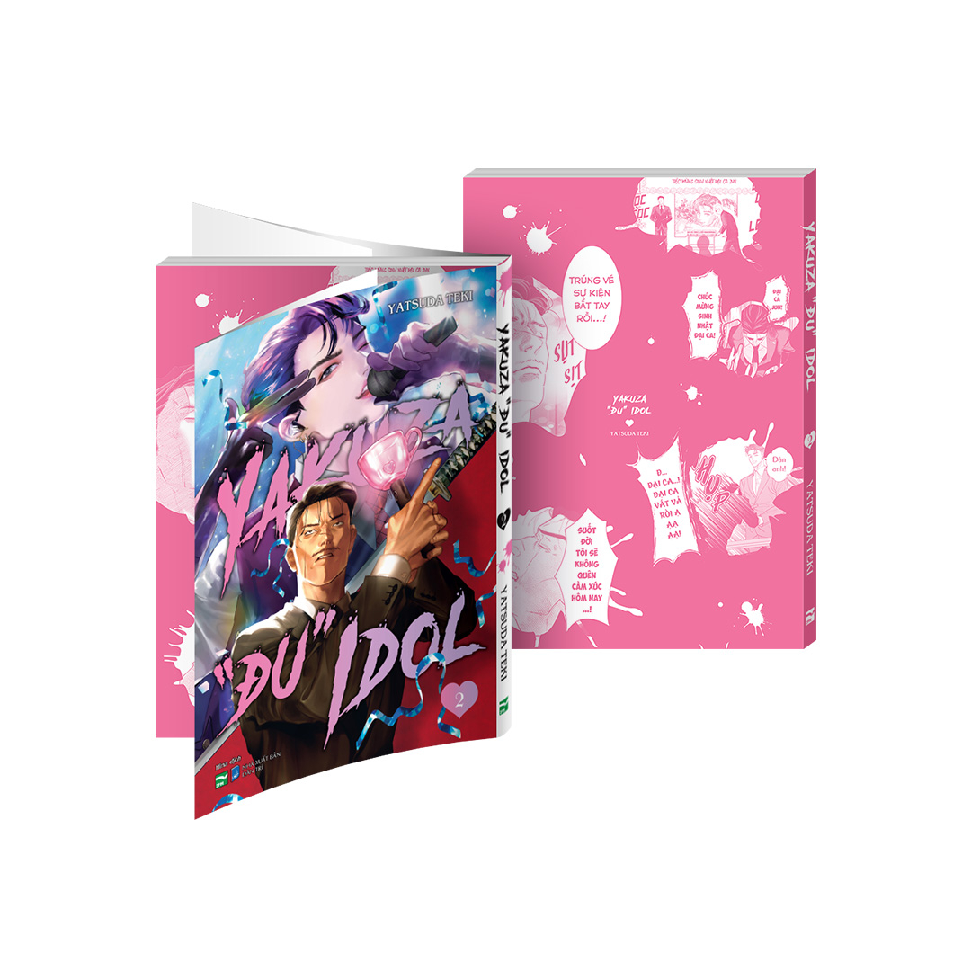 Bộ Manga - Yakuza “Đu” Idol: Tập 1 + Tập 2 (Bộ 2 Tập) - Bản Sưu Tầm - Tặng Kèm Card Nhựa + Ticket + Handfan + Set 3 Photocard + Poster - Ảnh 8